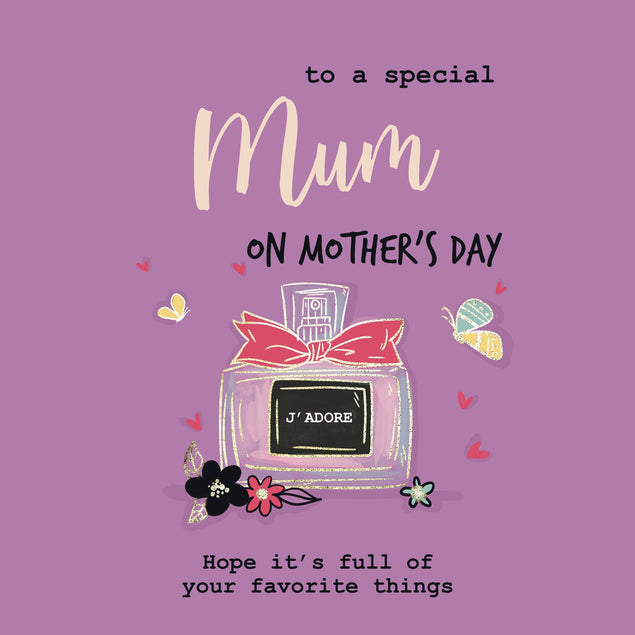To A Special Mum Sophisticated Perfume Mother's Day Card Season_Mother’s Day, Recipient_For Mum