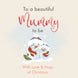 To A Beautiful Mummy-to-be With Love And Hugs At Christmas Card
