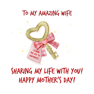 Happy Mother's Day To My Amazing Wife Card Season_Mother’s Day, Recipient_For Wife