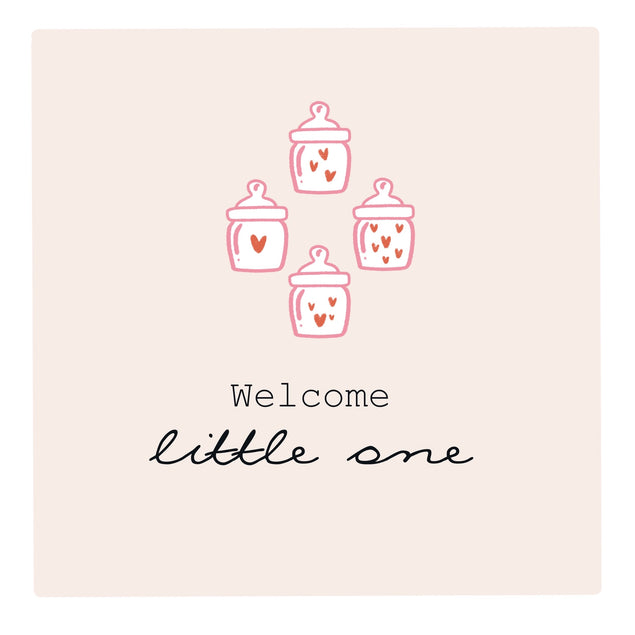 Welcome Little One New Baby Card Occasion_New Baby Occasion_Thank You