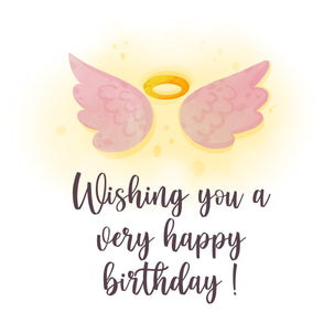 A Very Happy Birthday Angel  christian