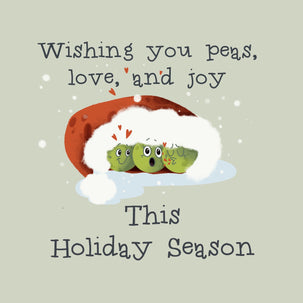 Wishing You Peas, Love, And Joy This Christmas Card Season_Christmas Seo_Peas