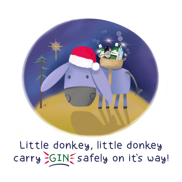 Little Donkey Gin Card
