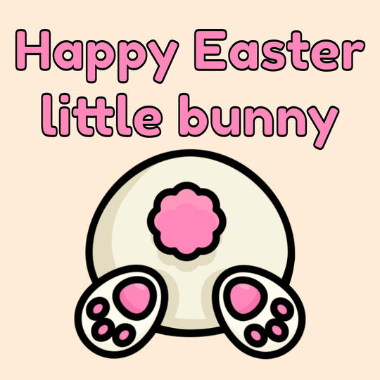 Little Bunny Easter Card