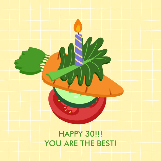 Happy 30th Birthday! You Are The Best!