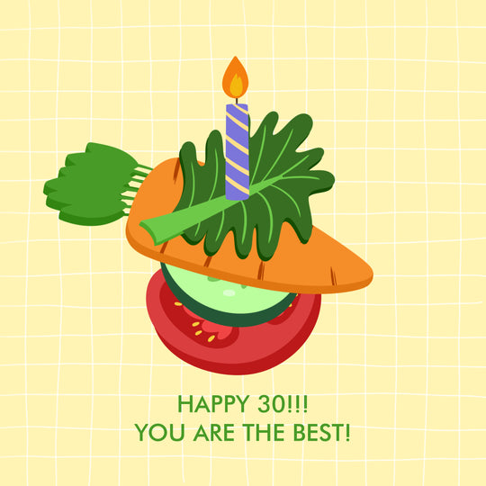 Happy 30th Birthday! You Are The Best!