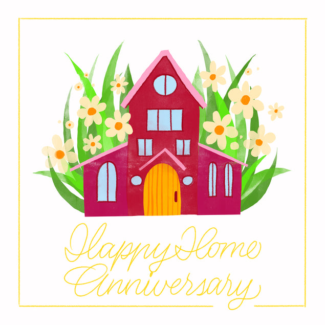 Happy Home Anniversary Flowers