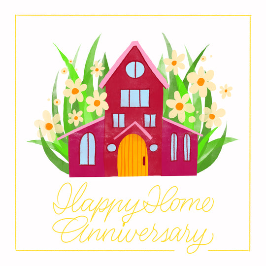 Happy Home Anniversary Flowers