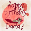 Happy Birthday Daddy Sloth Lying In Hammock