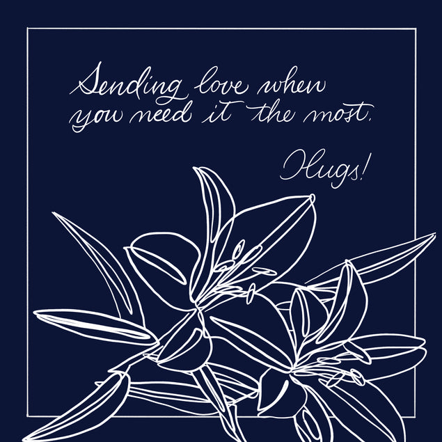 Delicate Flowers With Hugs