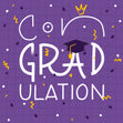Purple Congradulation