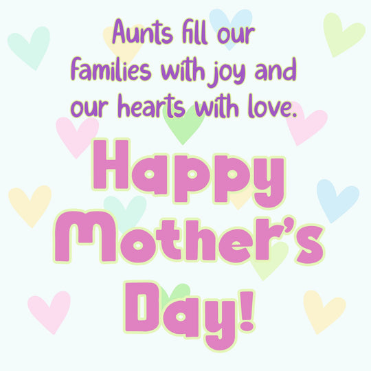 Aunt Mother's Day Card