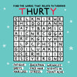 Happy 30th Birthday Find The WordsCard Style_Funny