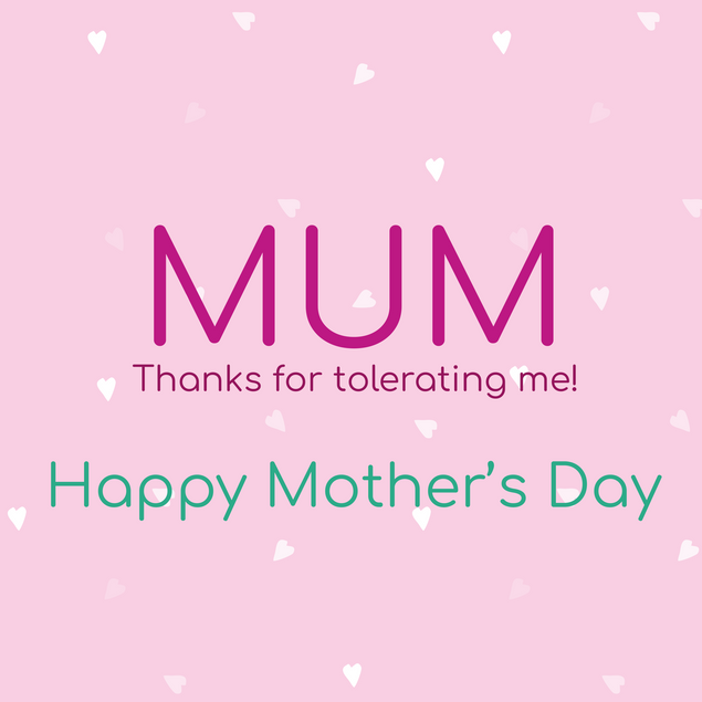 Tolerating your Child! - 1