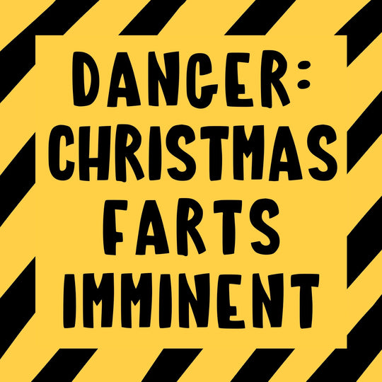 Christmas Farts Imminent Card