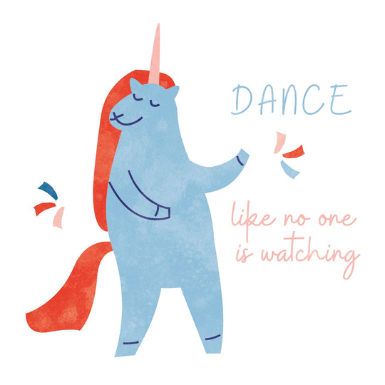 Dance Like No One Is Watching Card