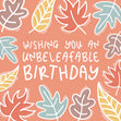 Happy Birthday Autumnal Leaf Pun - Exclusive - Requested  - 1