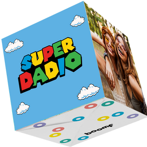 Super Dadio Bomb 3D Cube Card
