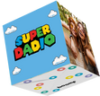 Super Dadio Bomb 3D Cube Card