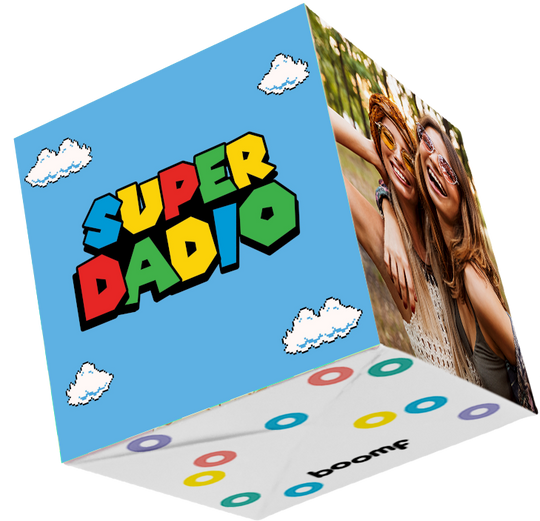 Super Dadio Bomb 3D Cube Card