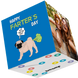 Happy Farter's Day Bomb 3D Cube Card