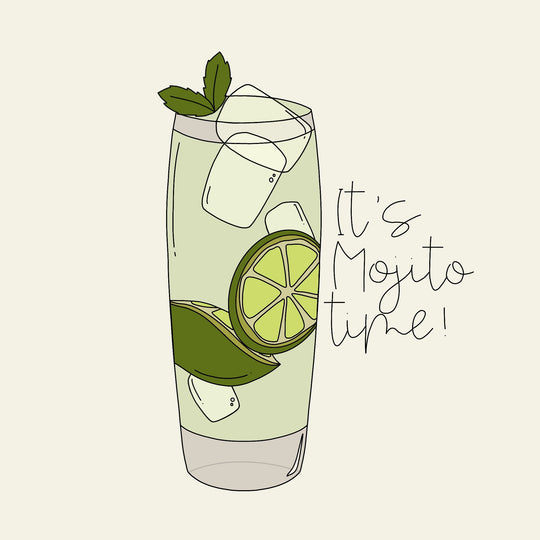 It's Mojito Time Card