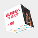 Valentines To Do List Bomb 3D Cube Card