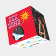 Sex Bomb Bomb 3D Cube Card