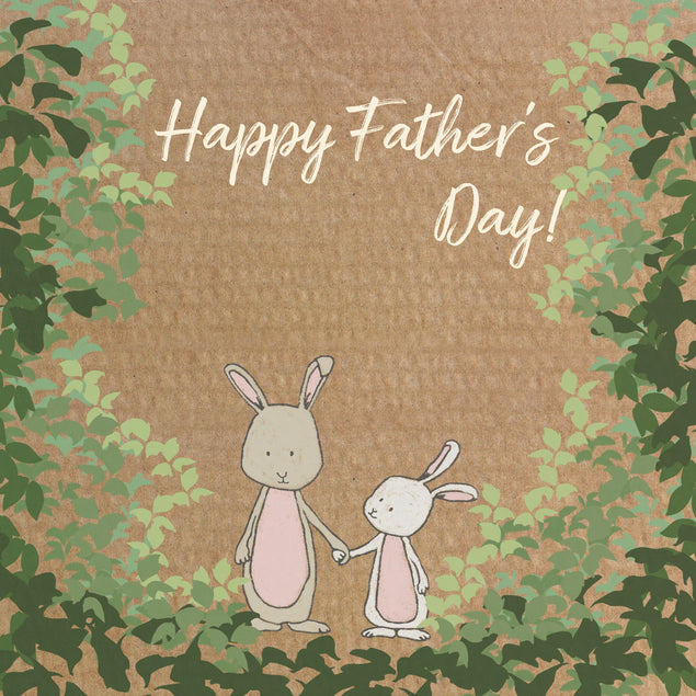 Happy Father's Day Green Card