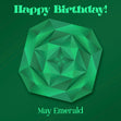 Happy May Birthday Gem