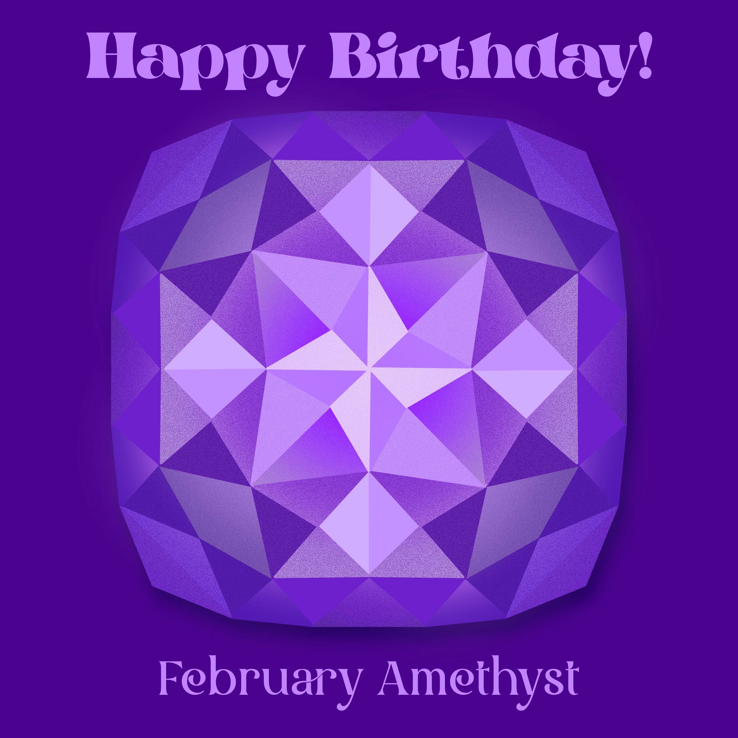 Happy February Birthday Gem | Boomf