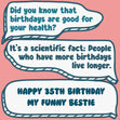 Funny Dialogues Happy 35th Birthday Bestie