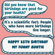 Funny Dialogues Happy 35th Birthday Auntie