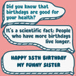 Funny Dialogues Happy 35th Birthday Sister