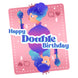 Queens Card Happy Double Birthday