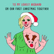 Our First Christmas Together Christmas Card Season_Christmas Recipient_For Husband Seo_First