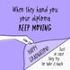 Purple Keep Moving Happy Graduation