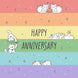 Happy Anniversary LGBTQ+ Kittens And Rings