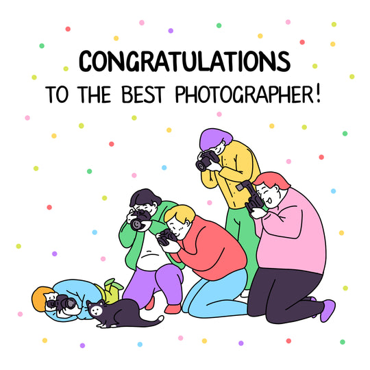 Cogratulations To The Best Photographer People With Cameras
