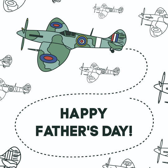 Father's Day Planes Card