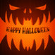 Happy Halloween Scary Pumpkin