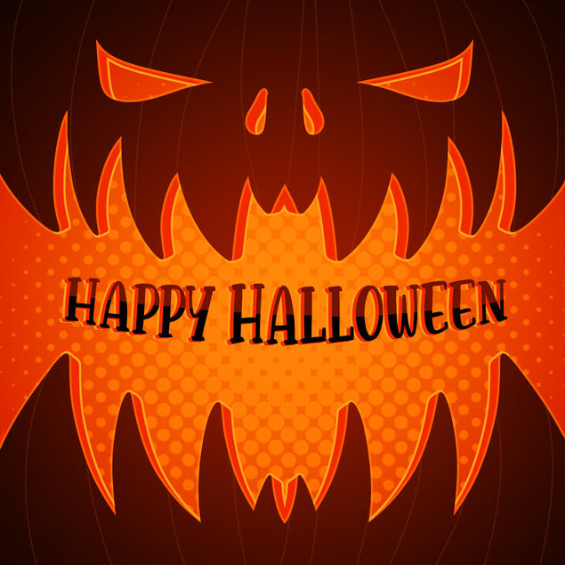 Happy Halloween Scary Pumpkin