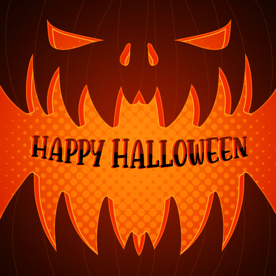 Happy Halloween Scary Pumpkin