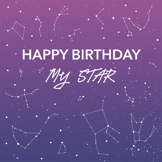 Happy Birthday Constellations