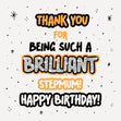 Happy Birthday Stepmum Brilliant