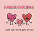 Father's Day Two Dads Card