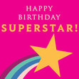 Happy Birthday Superstar Card