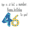 Happy 45th Birthday To You! Card
