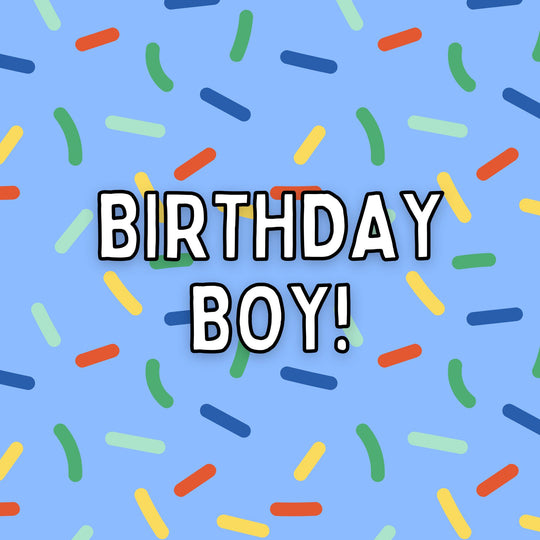 Birthday Boy Card