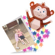Little Monkey 3D Pop-up Confetti Wild Card